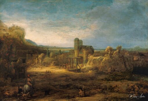 Paesaggio con ponte levatoio – Rembrandt van Rijn Rembrandt van Rijn 2025-04-25