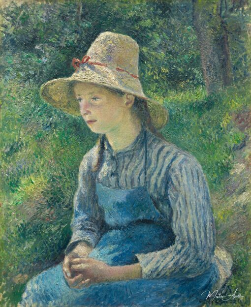 Contadina con un cappello di paglia – Camille Pissarro Camille Pissarro 2025-05-16