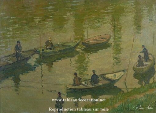 Pescatori nella Senna a Poissy – Dipinto di Monet Claude Monet 2025-05-20