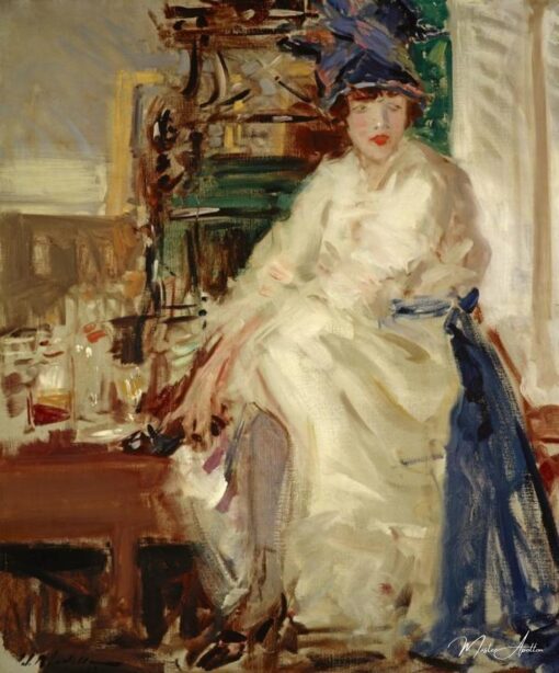 Peggy in blu e bianco – Francis Cadell Francis Cadell 2025-05-01