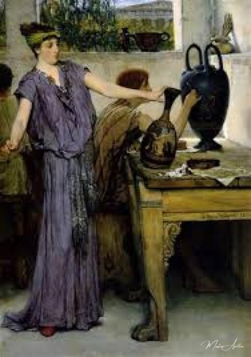 Pittura su ceramica – Lawrence Alma-Tadema Lawrence Alma-Tadema 2025-05-19