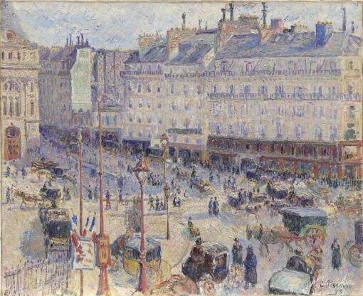 Piazza del Havre, Parigi – Camille Pissarro Camille Pissarro 2025-05-20