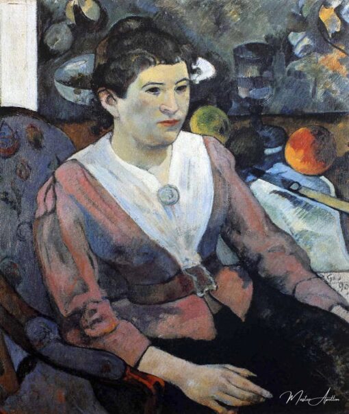 Ritratto di donna con natura morta di Cézanne – Paul Gauguin Paul Gauguin 2025-05-10