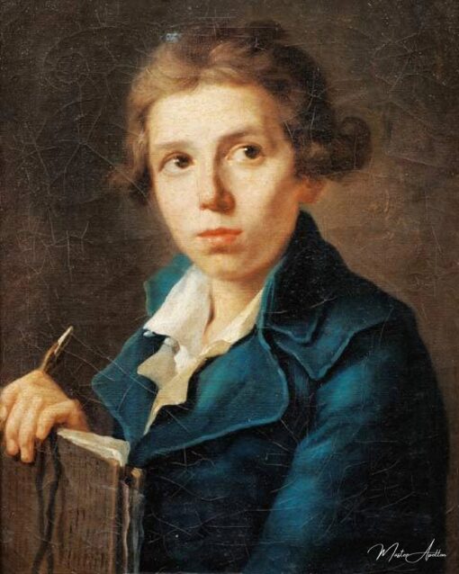 Ritratto di Jacques-Louis David (1748-1825) nella sua giovinezza – Jacques-Louis David Jacques-Louis David 2025-05-01 2