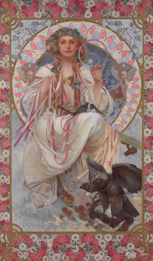 Ritratto di Joséphine Crane Bradley nel ruolo di Glory – Mucha Alphonse Mucha 2025-05-06