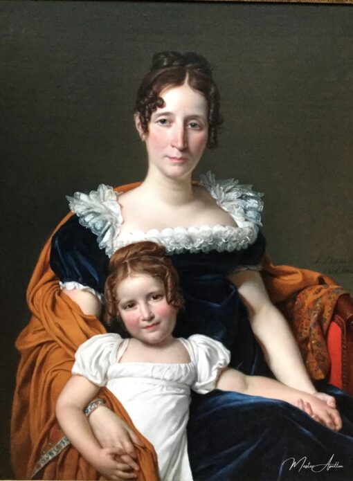 Ritratto della Contessa Vilain XIV e di sua figlia – Jacques-Louis David Jacques-Louis David 2025-05-16