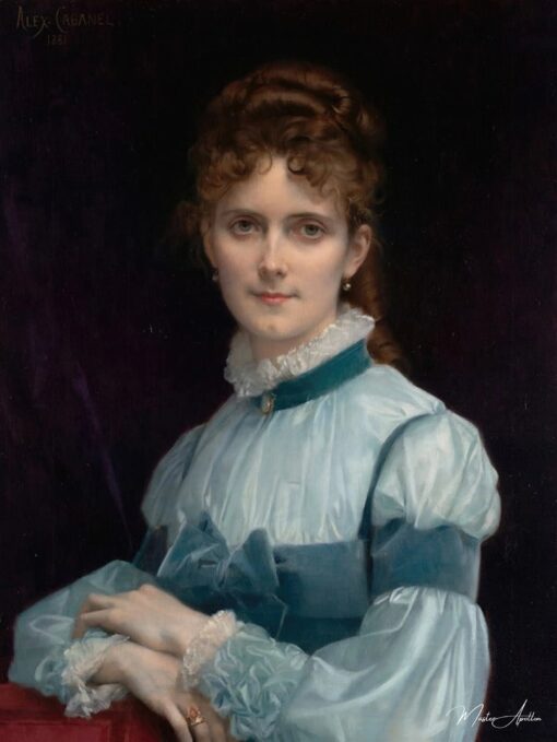 Ritratto di Mlle Fanny Clapp – Alexandre Cabanel Alexandre Cabanel 2025-05-16