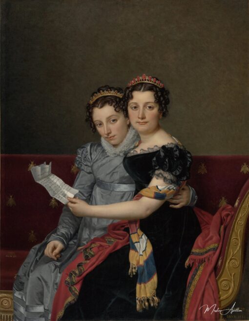 Ritratto delle sorelle Zénaïde e Charlotte Bonaparte – Jacques-Louis David Jacques-Louis David 2025-05-16