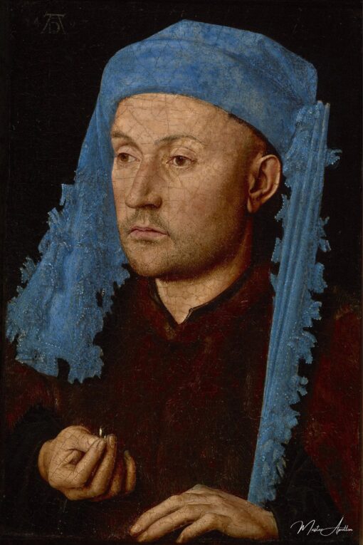 Ritratto di un uomo con un cappuccio blu – Jan Van Eyck Jan Van Eyck 2025-05-19