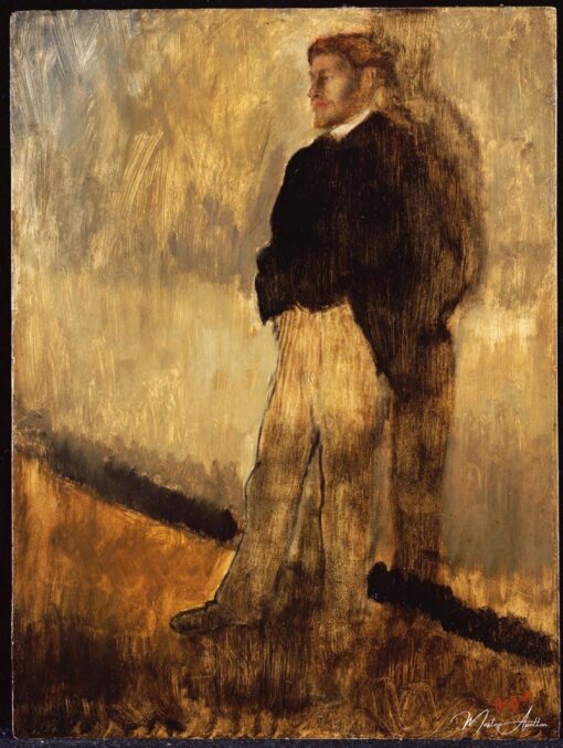 Ritratto di un uomo in piedi, con le mani in tasca (Studio per l’«Interno») – Edgar Degas Edgar Degas 2025-05-01