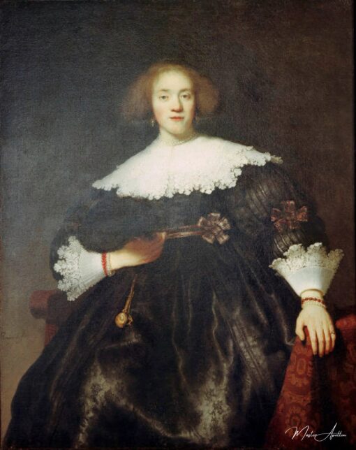 Ritratto di una donna con un ventaglio – Rembrandt van Rijn Rembrandt van Rijn 2025-04-28