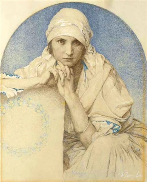 Ritratto di Jaroslava – Mucha Alphonse Mucha 2025-05-06