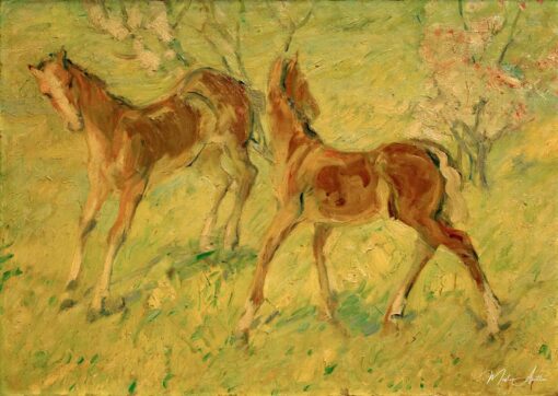 Poulain al pascolo (Puledri saltatori) – Franz Marc Franz Marc 2025-05-19