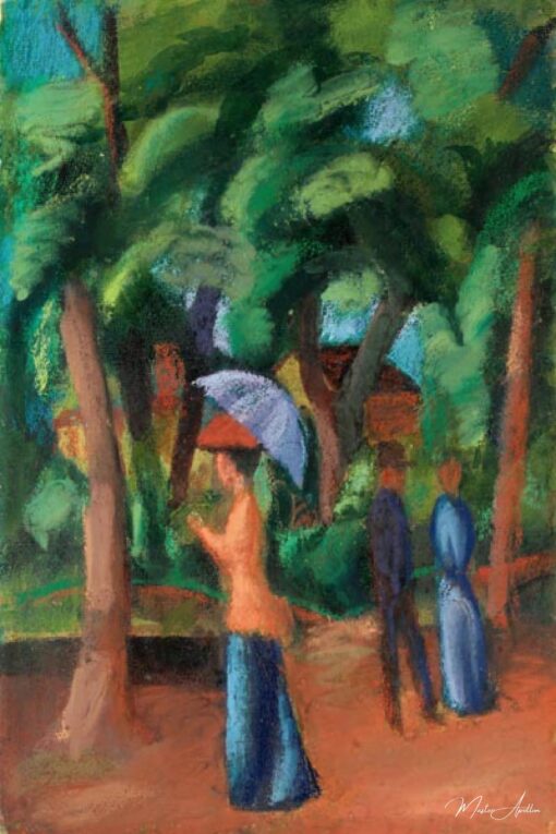 Passeggiata nel parco – August Macke August Macke 2025-05-11