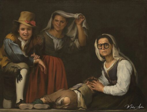 Quattro figure su una scala – Bartolomé Esteban Murillo Bartolomé Esteban Murillo 2025-05-17