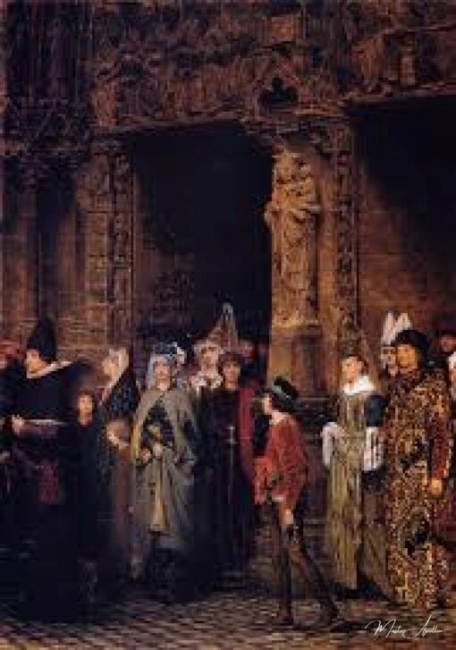 Lasciare la Chiesa nel XV secolo – Lawrence Alma-Tadema Lawrence Alma-Tadema 2025-05-19