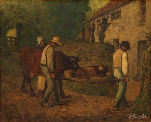 Riportare a casa il vitello nato nei campi – Jean-François Millet Jean-François Millet 2025-05-20