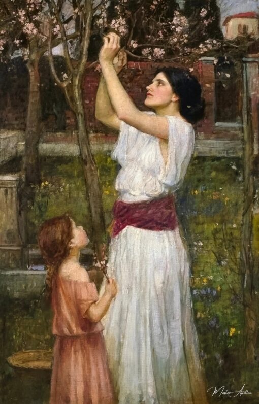 Raccogliere fiori di mandorlo – John William Waterhouse John William Waterhouse 2025-05-20