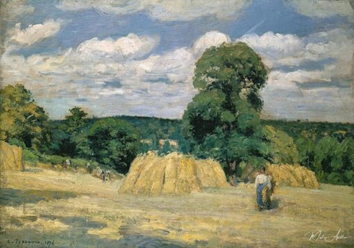 Raccolto a Montfoucault – Camille Pissarro Camille Pissarro 2025-05-20