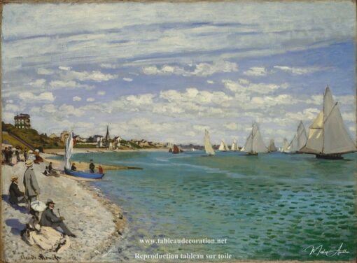 Regate a Sainte-Adresse – Dipinto di Monet Claude Monet 2025-05-20