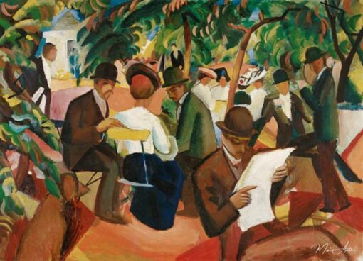 Ristorante del giardino – August Macke August Macke 2025-05-11