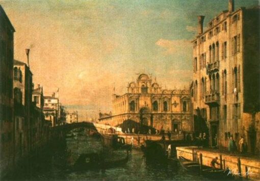 Riva dei Mendicanti e Scuola di San Marco – Canale Giovanni Antonio Giovanni Antonio Canal 2025-05-30