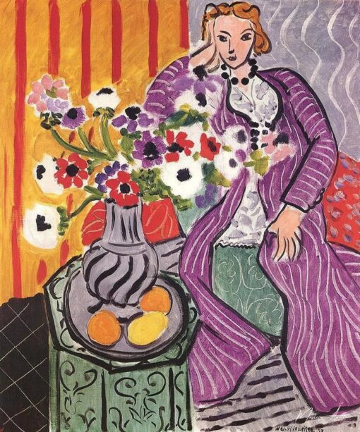 Robe violette e Anemoni – Matisse Henri Matisse 2025-04-30