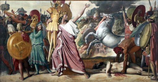 Romolo, vincitore dell’acronimo, porta il bottino nel tempio di Giano – Jean-Auguste-Dominique Ingres Jean-Auguste-Dominique Ingres 2025-05-19