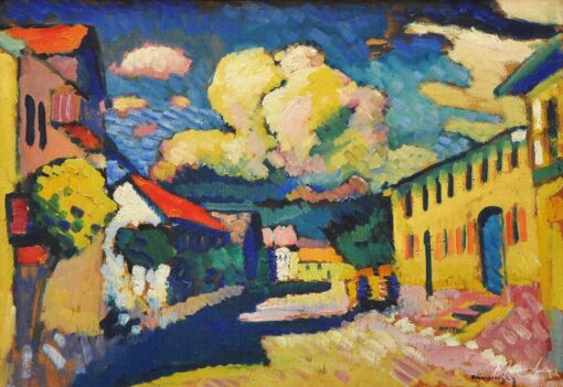 Rue a Murnau – Una strada di villaggio – Vassily Kandinsky Vassily Kandinsky 2025-05-22