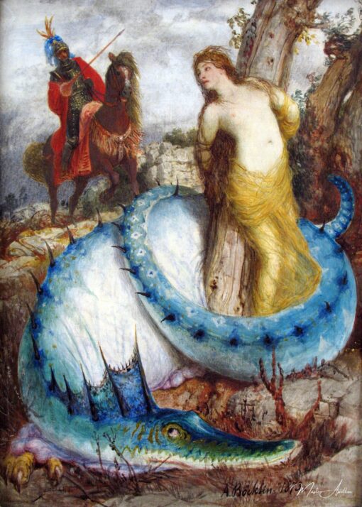 Ruggiero e Angelica – Arnold Böcklin Arnold Böcklin 2025-05-03