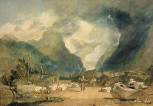 San Ugo che denuncia la vendetta del pastore di Cormayer nella Val d’Aoust – William Turner William Turner 2025-05-26