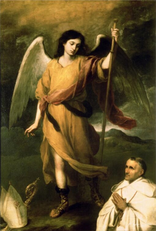 San Raffaele Arcangelo con l’vescovo Domonte – Bartolomé Esteban Murillo Bartolomé Esteban Murillo 2025-05-17