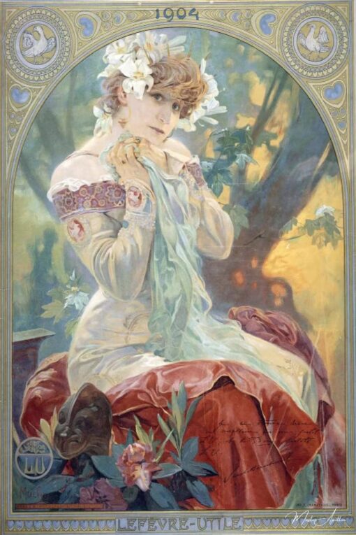Sarah Bernhardt la principessa lontana – Mucha Alphonse Mucha 2025-05-06 2