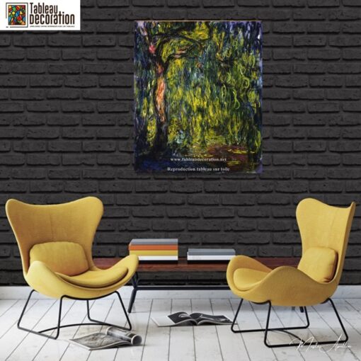 Saule pleureur – Riproduzione pittura quadro Monet Claude Monet 2025-05-20 7