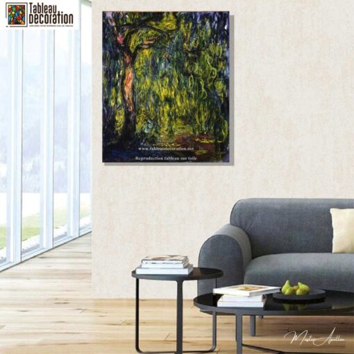 Saule pleureur – Riproduzione pittura quadro Monet Claude Monet 2025-05-20 5