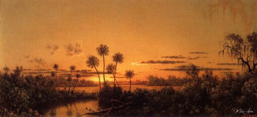 Scena di fiume in Florida: Inizio della serata, dopo il tramonto – Martin Johnson Heade Martin Johnson Heade 2025-06-02