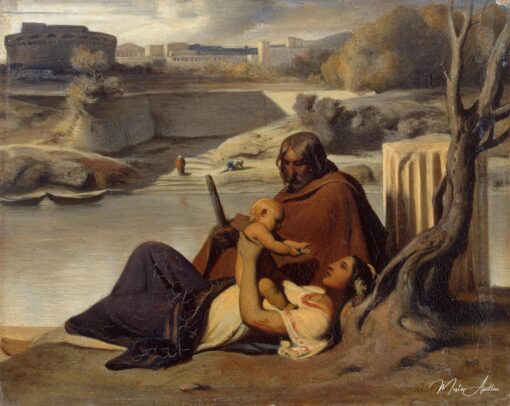 Riposare sulle rive del Tevere – Paul Delaroche Paul Delaroche 2025-05-19
