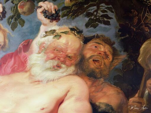 Silène ubriaco sostenuto dai satiri, c.1620 (dettaglio) – Peter Paul Rubens Peter Paul Rubens 2025-05-02
