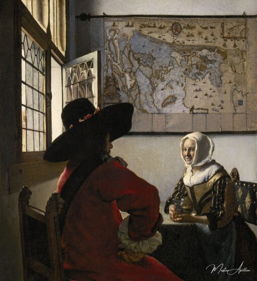 Soldato e giovane ragazza che ride – Johannes Vermeer Johannes Vermeer 2025-05-17