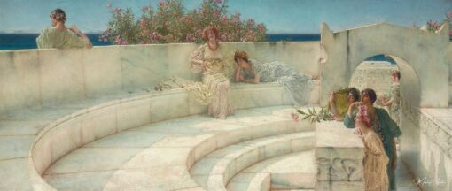 Sotto il tetto del tempo blu ionico – Lawrence Alma-Tadema Lawrence Alma-Tadema 2025-05-19