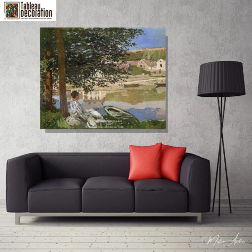 Sulle rive della Senna a Bennecourt – Dipinto di Monet Claude Monet 2025-05-10 3