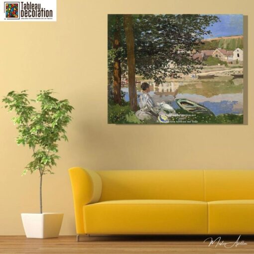 Sulle rive della Senna a Bennecourt – Dipinto di Monet Claude Monet 2025-05-10 7