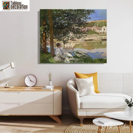 Sulle rive della Senna a Bennecourt – Dipinto di Monet Claude Monet 2025-05-10 6