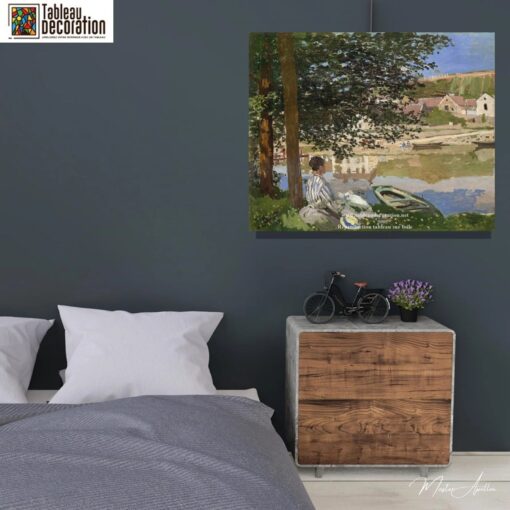 Sulle rive della Senna a Bennecourt – Dipinto di Monet Claude Monet 2025-05-10 4