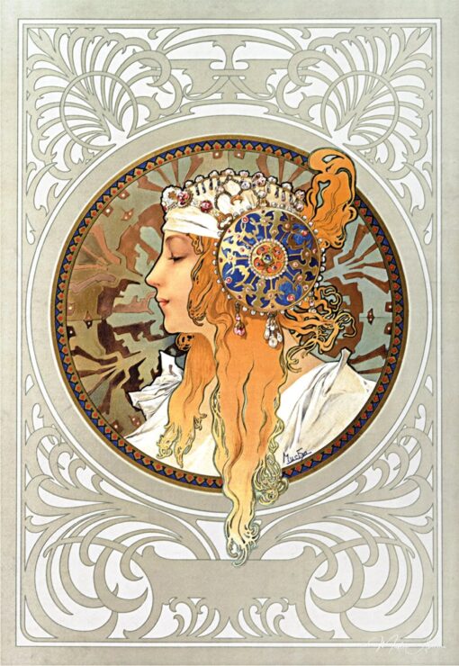 Teste Bizantine: Bionda – Mucha Alphonse Mucha 2025-05-06