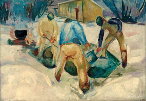 Lavoratori della strada nella neve – Edvard Munch Edvard Munch 2025-05-16