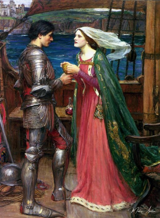 Tristano e Isotta con la pozione – John William Waterhouse John William Waterhouse 2025-05-20