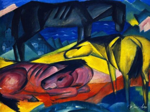 Tre cavalli II – Franz Marc Franz Marc 2025-05-19