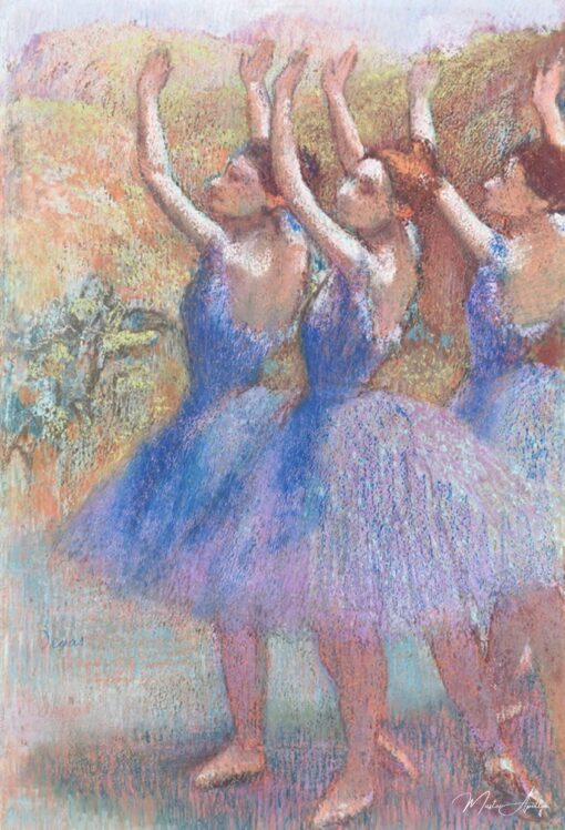 Tre ballerine in blu – Edgar Degas Edgar Degas 2025-05-01
