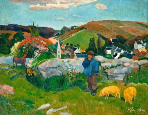 Troupeau di maiali in Bretagna – Paul Gauguin Paul Gauguin 2025-05-10